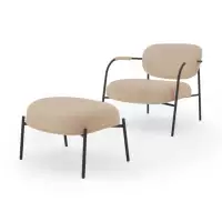 Дизайнерская модель-шерпа цвета хаки.