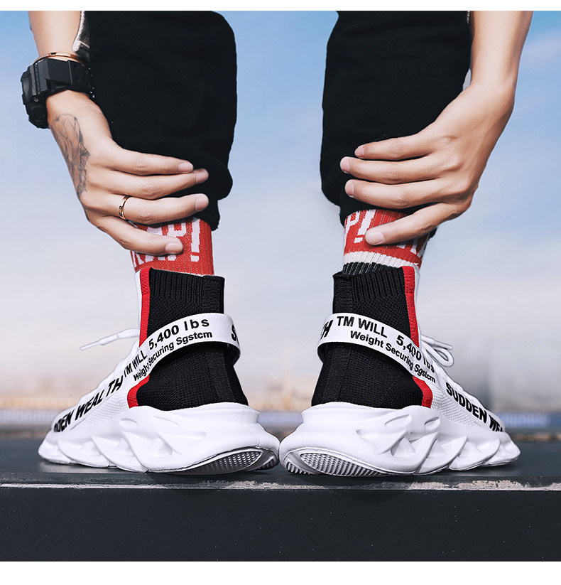 High-top Socks Shoes - 2