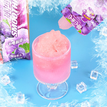 Smoothie electrolyte mixed fruit-flavored cold drink popsicle jelly for students ready-to-eat snacks for summer leisure 0 fat