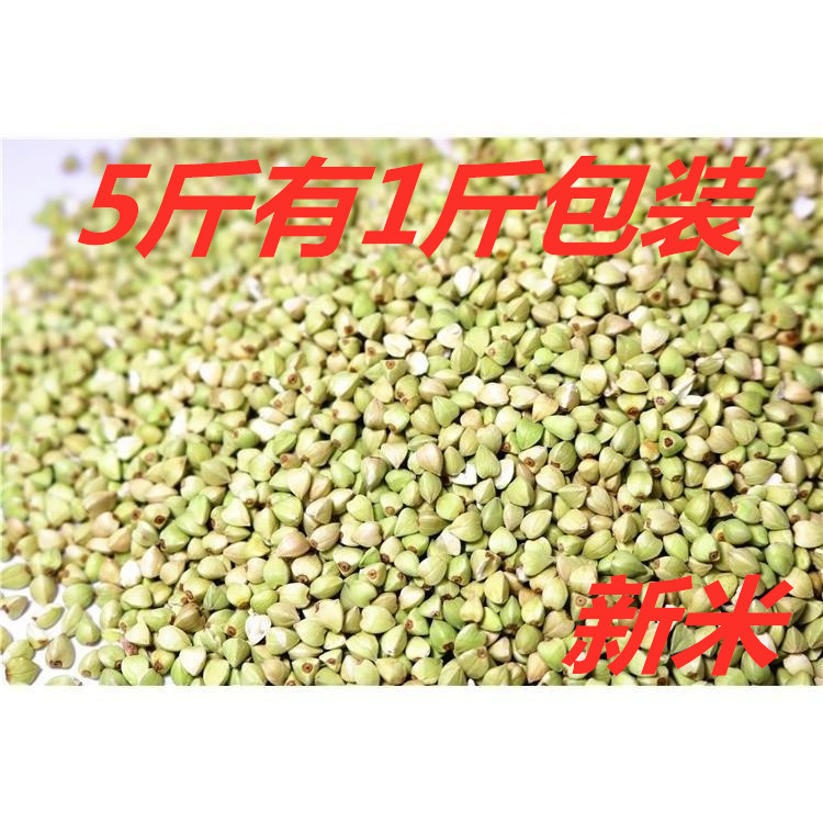 5 catties of Northeast buckwheat rice loaded with buckwheat kernels, five grains, oat rice, farmhouse self-grown triangular wheat new rice