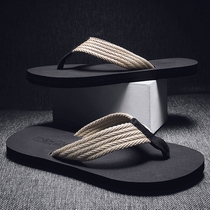 Flip-flops Men 2021 New Joker Korean Tide Fashion Outside Wear Casual Men Outdoor Slip Beach Sand Slipper
