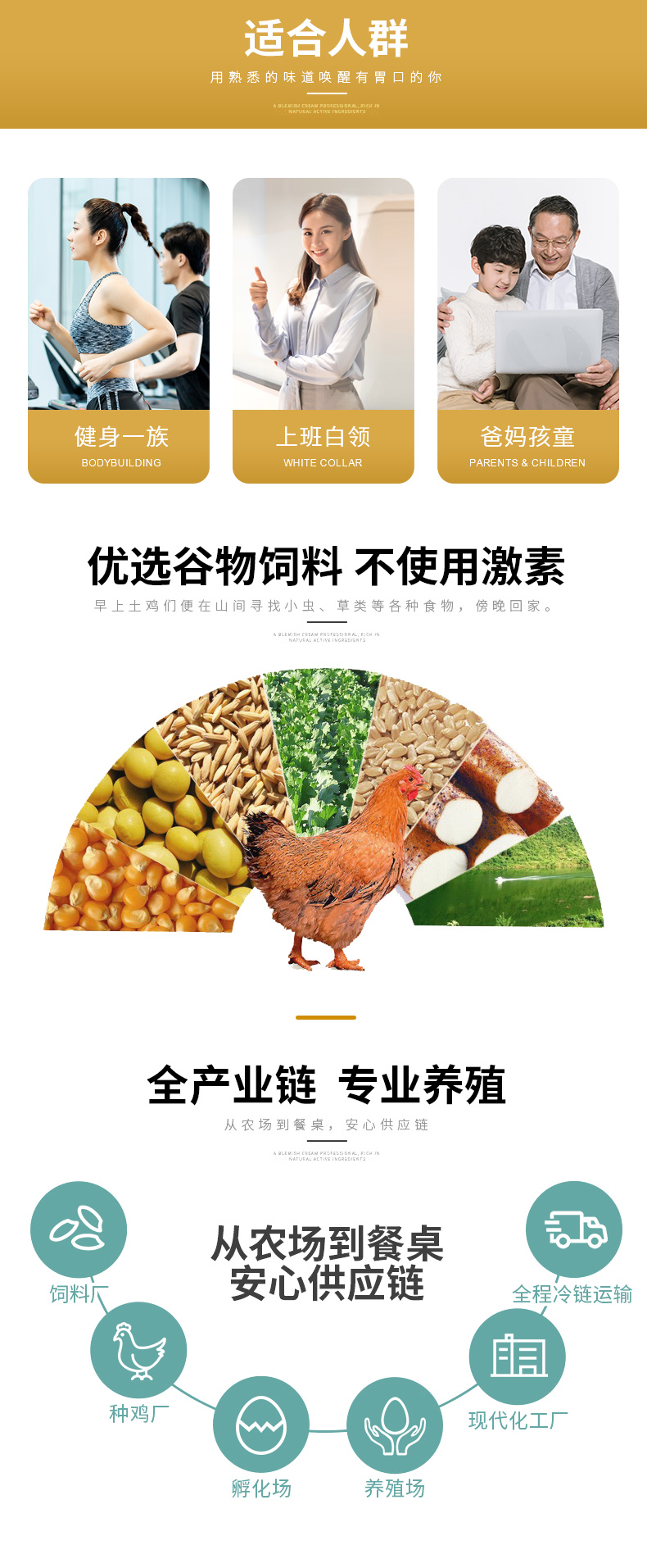 08奥运会供应商 圣华 鸡翅中+鸡块 4斤 图5