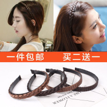 Clip card hair hair hair and mommy adult clamp with Liu hai head lady wide edge head hoop simple tide