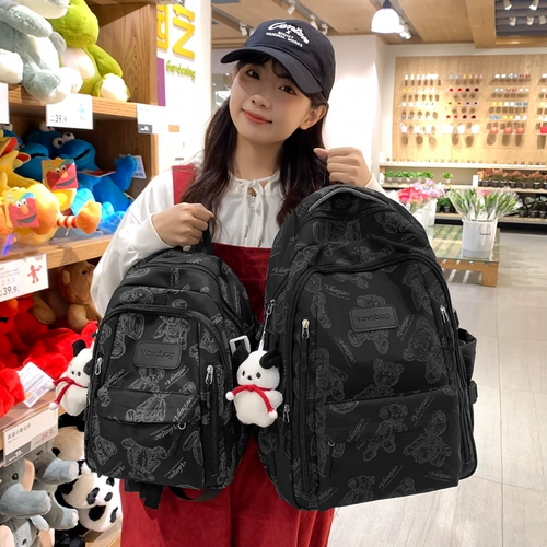 Школьный рюкзак, сумка через плечо, высококачественная сумка для путешествий для выхода на улицу для отдыха, для средней школы, простой и элегантный дизайн