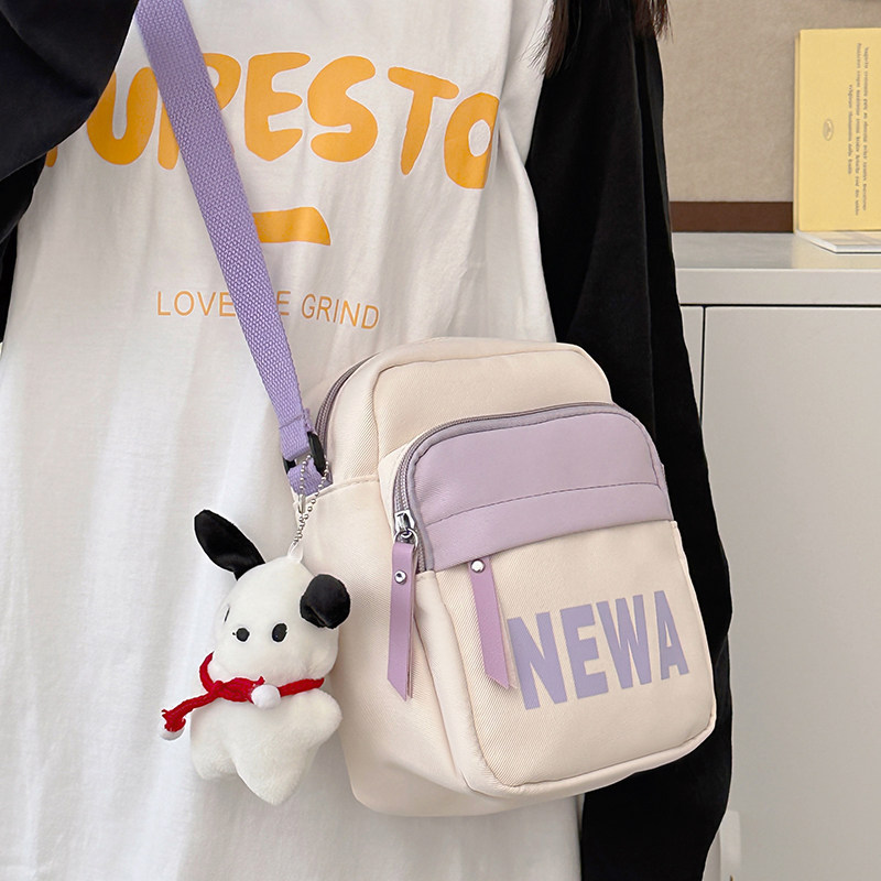 子供用クロスボディバッグ、女の子向けのかわいいバックパック、中型および大型の子供用、旅行に適した携帯電話バッグ、小学生向けの軽量ショルダーバッグ。