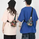 Летняя нагрудная сумка, спортивная сумка на одно плечо для отдыха, японский рюкзак, брендовая маленькая сумка через плечо