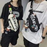 Спортивная нагрудная сумка для отдыха, детский рюкзак для мальчиков, сумка на одно плечо, подходит для подростков