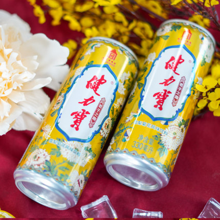 故宫×健力宝联名罐 国色天香/君子之趣风味饮料330ML*12罐整箱