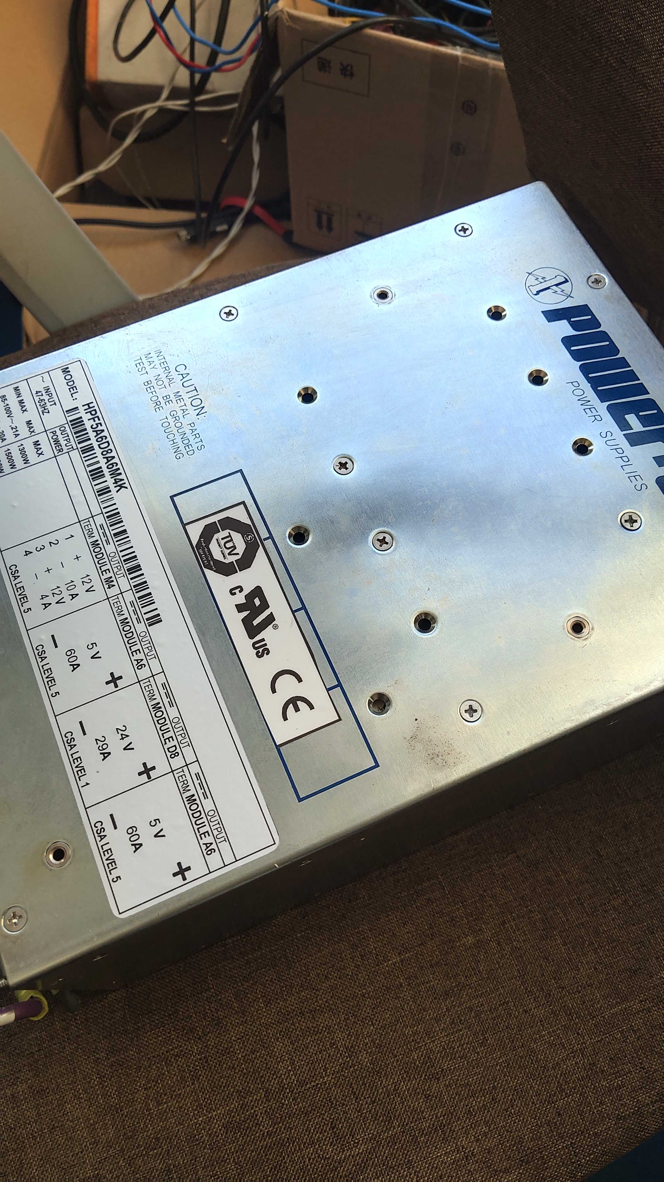 Power-one high power supply HPF5A6D8A6M4K 90% new quality guarantee semi-annual semiconductor power supply