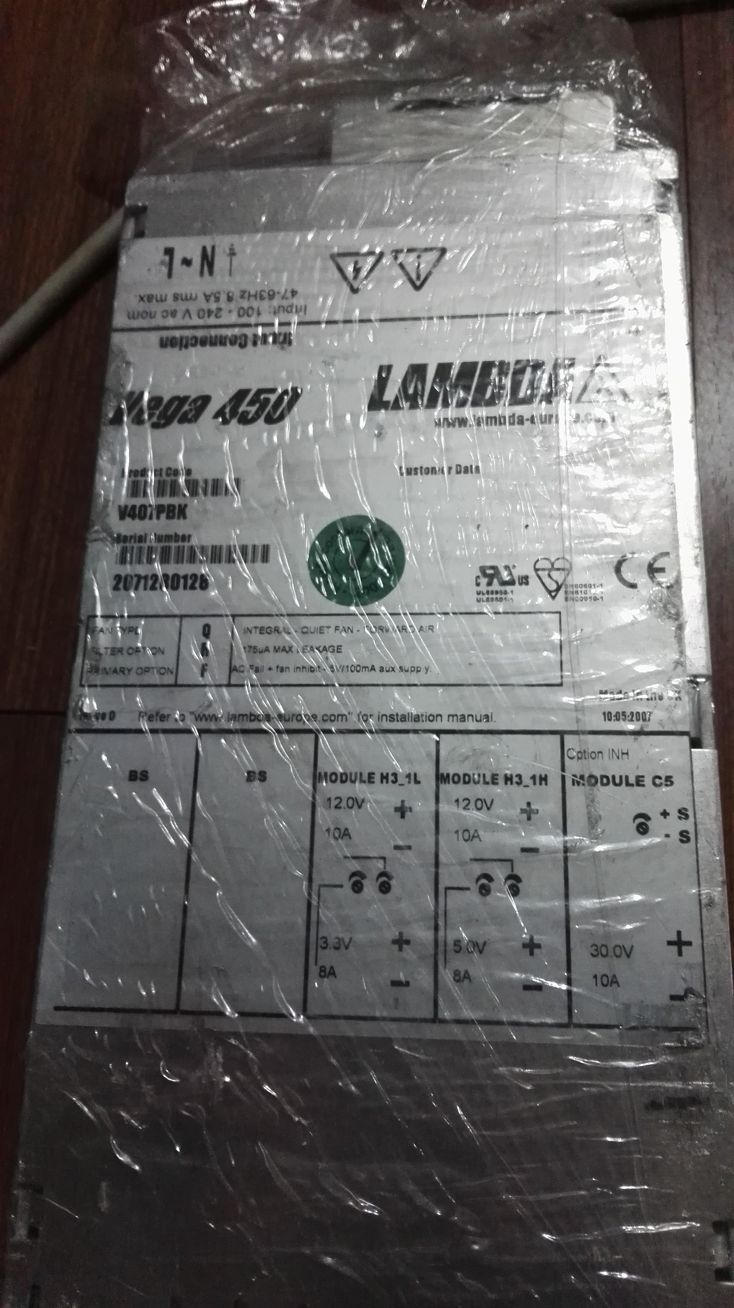 LAMBDA VEGA450 series power supply V407PBK original imported spot