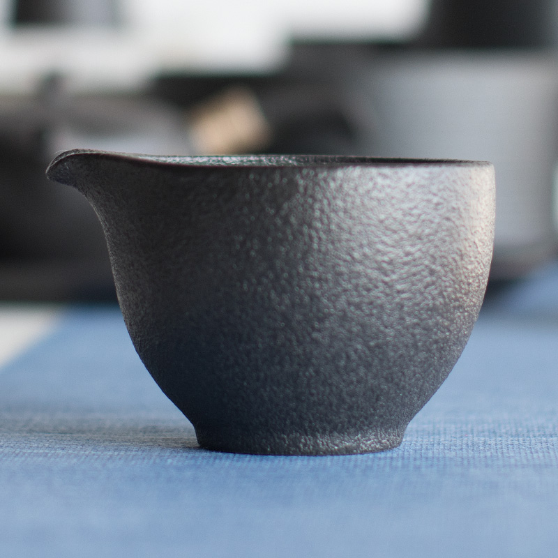 [proprietary] Mr Nan shan ceramic fair keller of black points and implement the Japanese kung fu tea tea cup