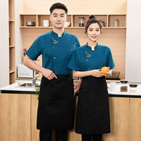 Письмо по лицевому полюсу синий короткий рукав+апрель