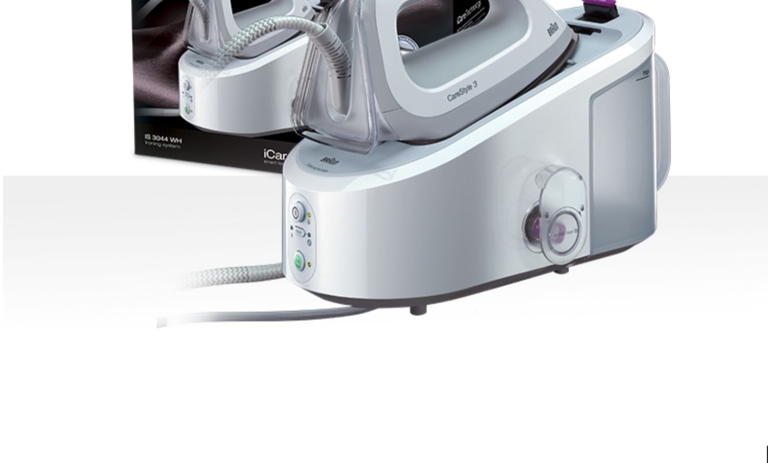 bàn de ủi quần áo lock&lock Braun Electric Brazing Iron IS3044 Máy treo hơi thông minh Áp lực gia dụng Sắt cầm tay - Điện sắt máy ủi 110cv