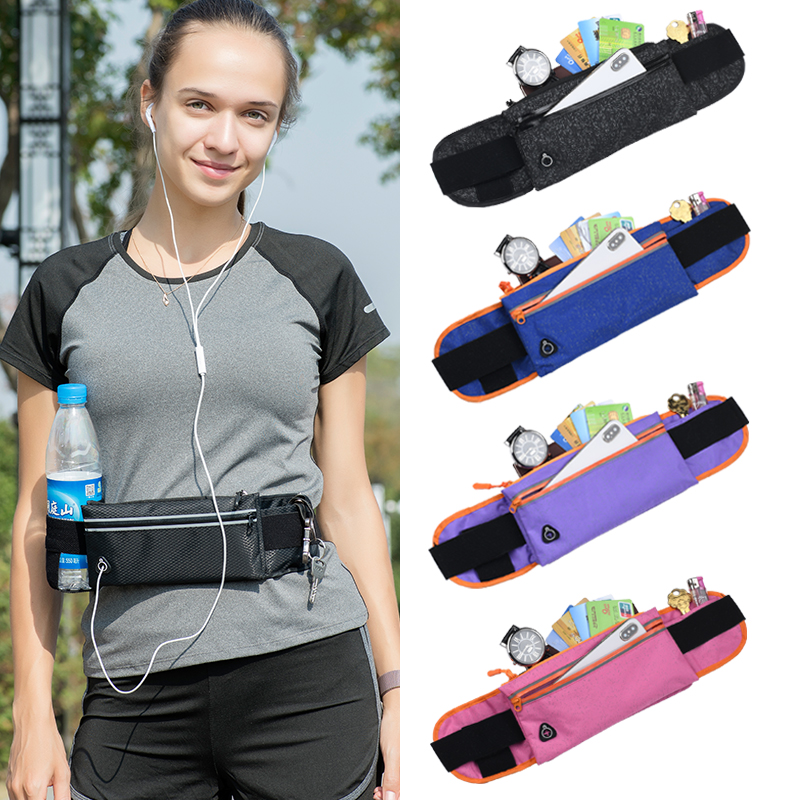 Sports fanny pack men's and women's running mobile phone bag outdoor multi-functional waterproof invisible kettle belt 2021 fashion new