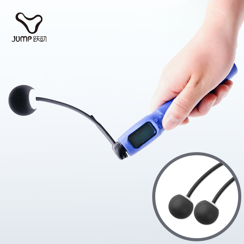 Jump rope accurate counting of rope-skinless ball accessories fat thin adult fitness weight professional ball and female jumping god