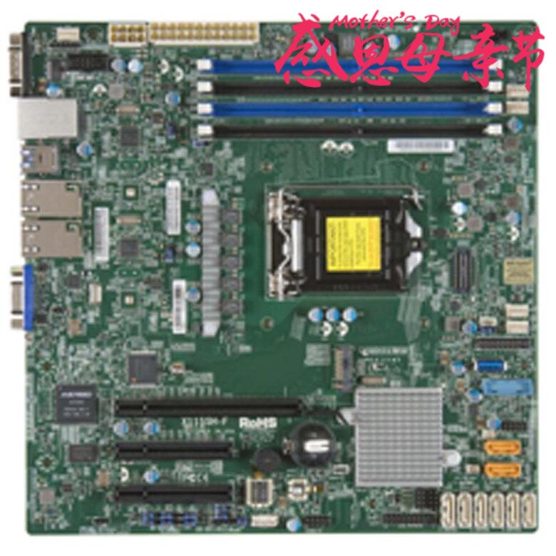 Ultra-X11SSH-F X11SSH-F E31200V5V6 C236 C236 chip 1151 pin workstation motherboard support M 2 hard disc