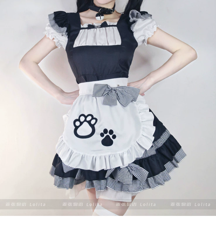 Câu Chuyện Nghịch Ngợm Mèo Hầu Gái Trang Phục Dễ Thương Loli Tạp Dề Người Giúp Việc Gợi Cảm Kích Thước Lớn Cos Quần Áo Đầm Bộ Đồ Ngủ Cô Giúp Việc Quyến Rũ nam cosplay hầu gái