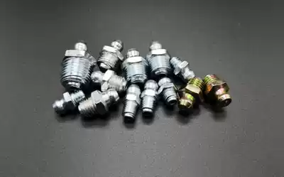 National standard cream nozzle straight-through oil cup butter nipple GB1152 JB T7940 1 strange hand iron galvanized nozzle