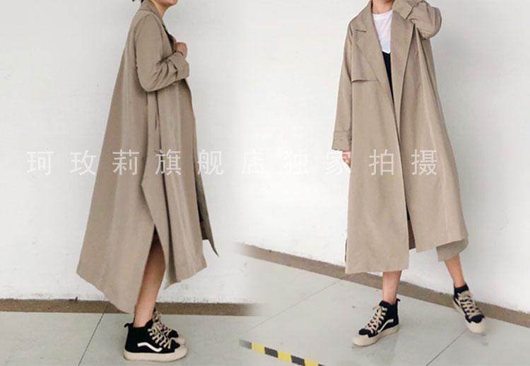 Trench pour femme en Polyester en Coton - Ref 3227509 Image 12