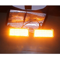 Highlight led engineering vehicle flash warning light sprinkler trailer wrecker yellow signal light DC12V 24V