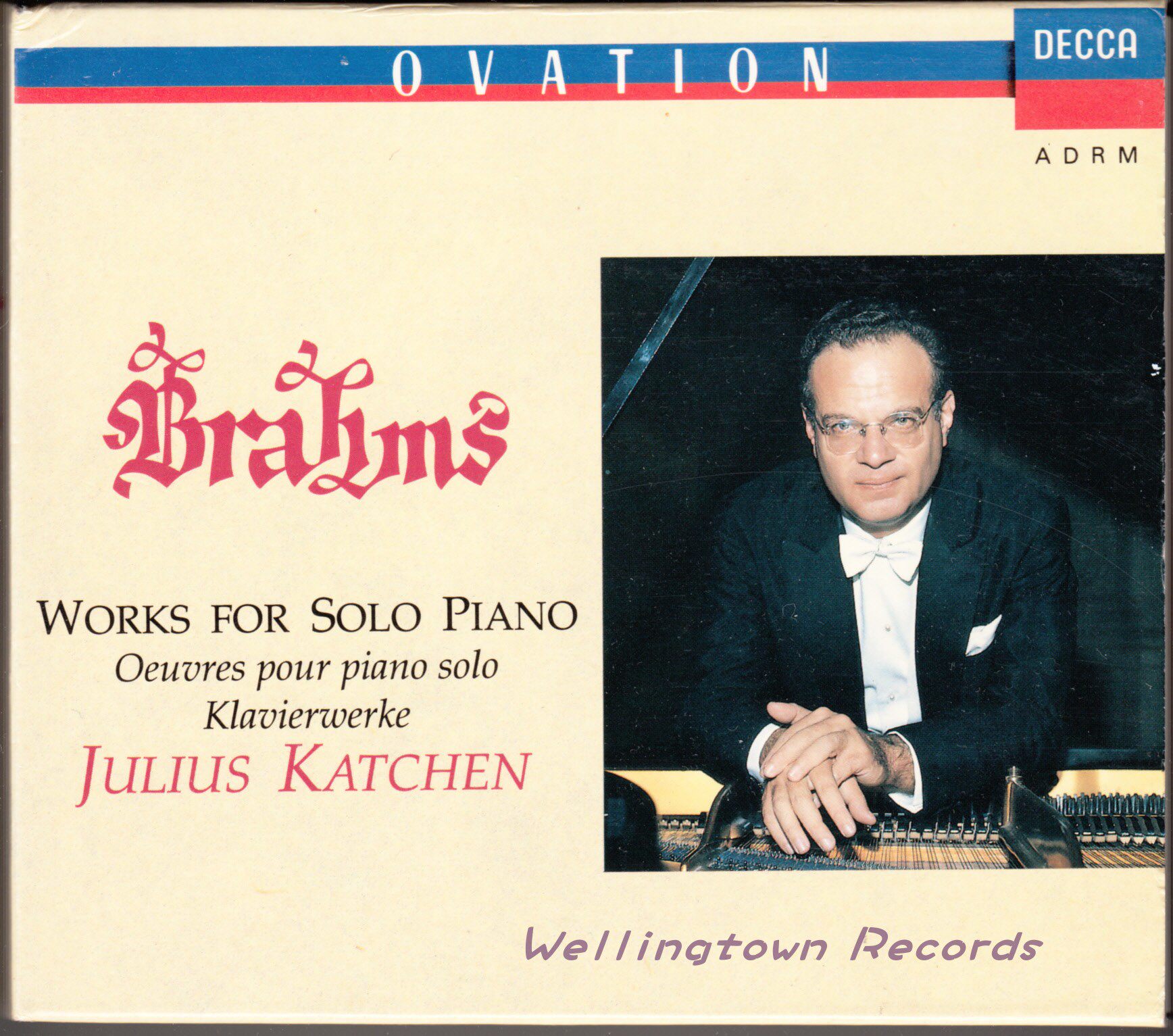Kachin Brahms Complete Piano Works Wilkinson Recordings
