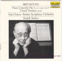 Seiji Ozawa Boston Symphony Serkin Beethoven Piano Concerto No. 3 Choral Fantasia