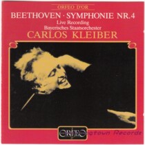 Kleiber Bavarian State Orchestra Beethoven Fourth Symphony No. 58