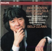 Seiji Ozawa New Philharmonic Orchestra Beethoven Ninth Symphony Chorus