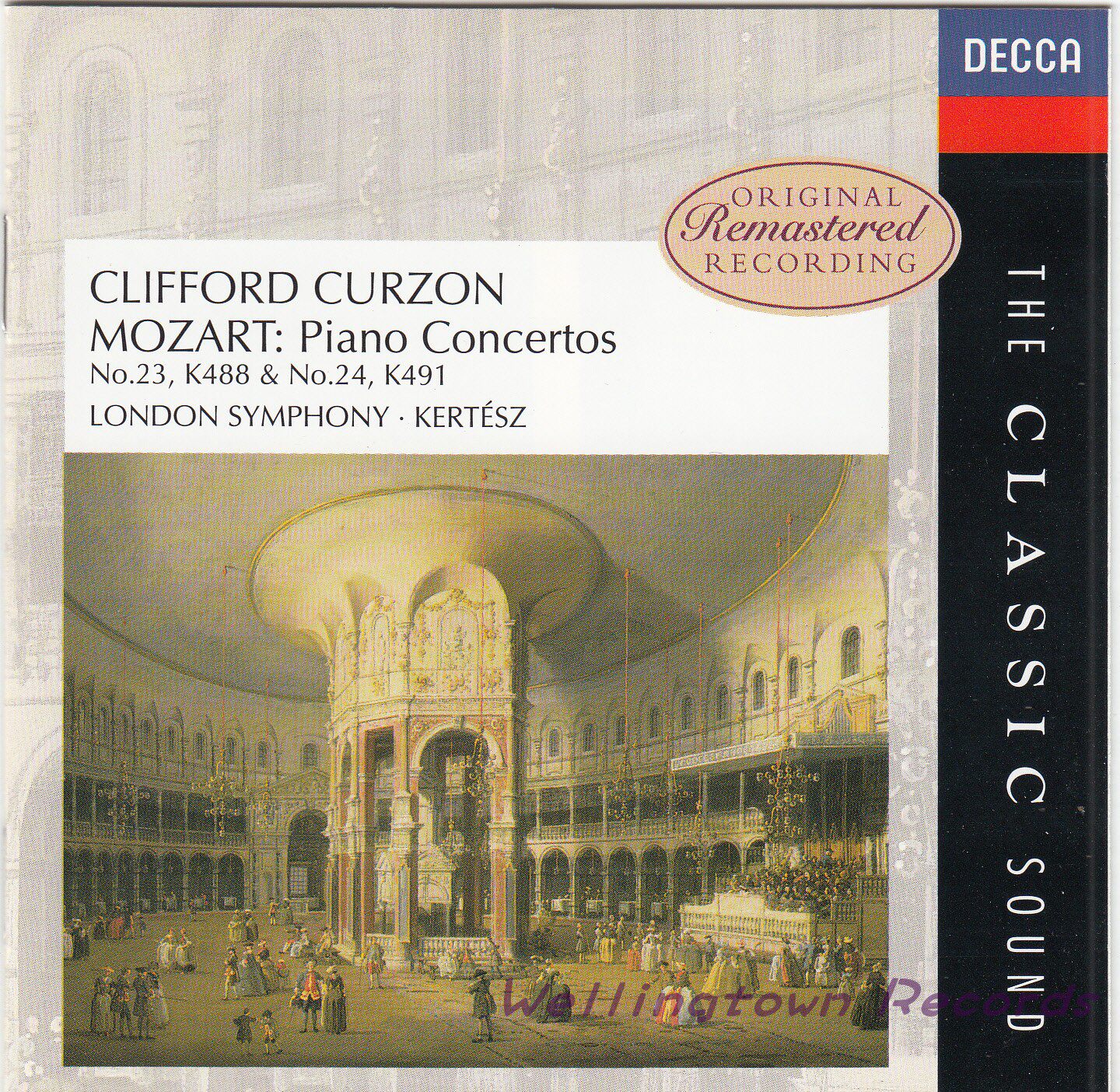Cortez London Symphony Curzon Mozart 23rd 24th Piano Concerto