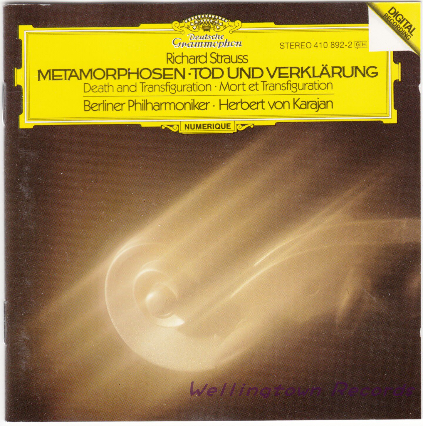 Karajan Berlin Philharmonic Richard Strauss Symphonic Poem Transfiguration Death and Purification