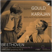 Karajan Gould Beethoven Piano Concerto No. 3 Sibelius Symphony No. 5