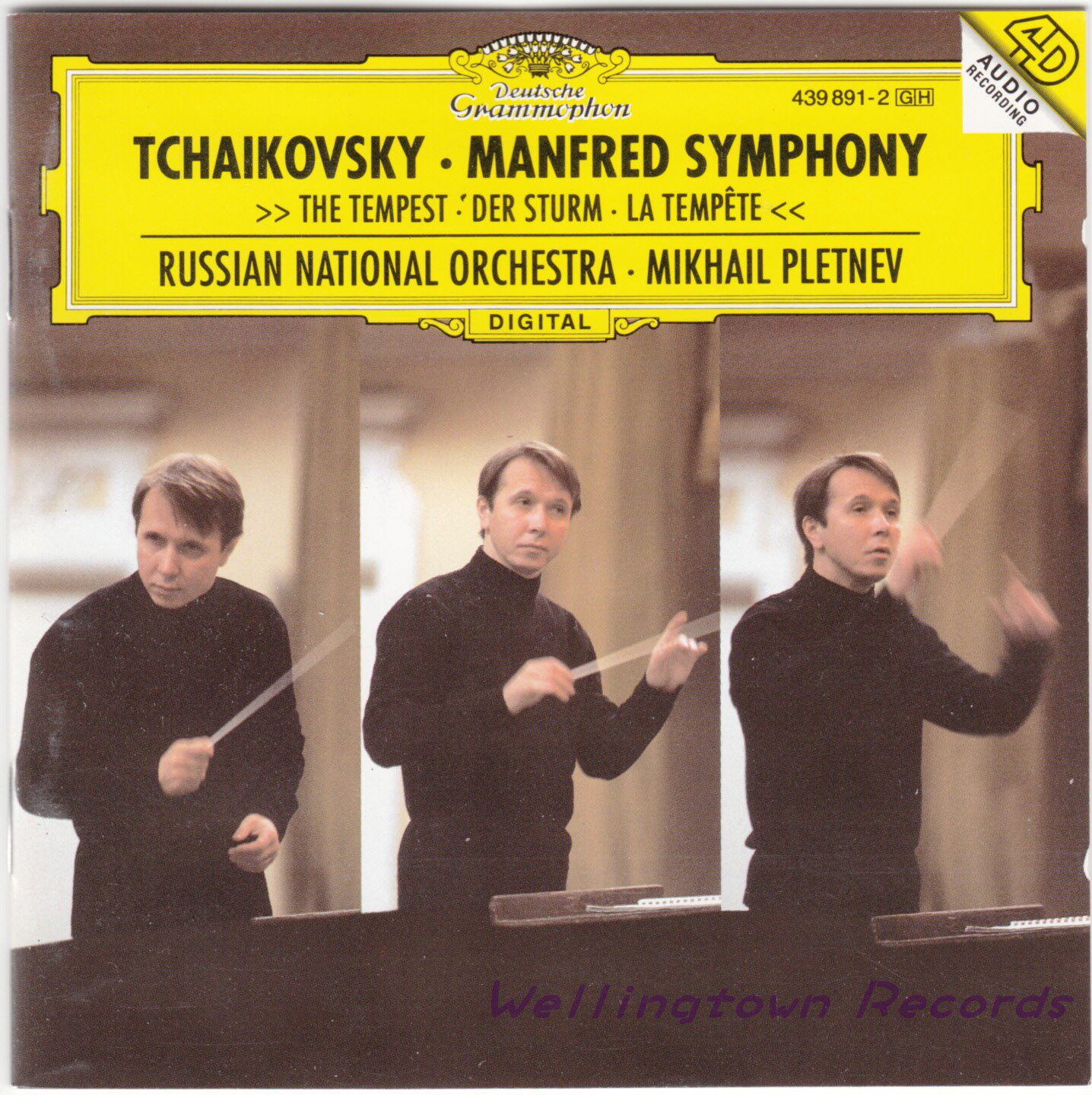 Pletnev Pletnev Tchaikovsky Tempest Overture Manfred Symphony