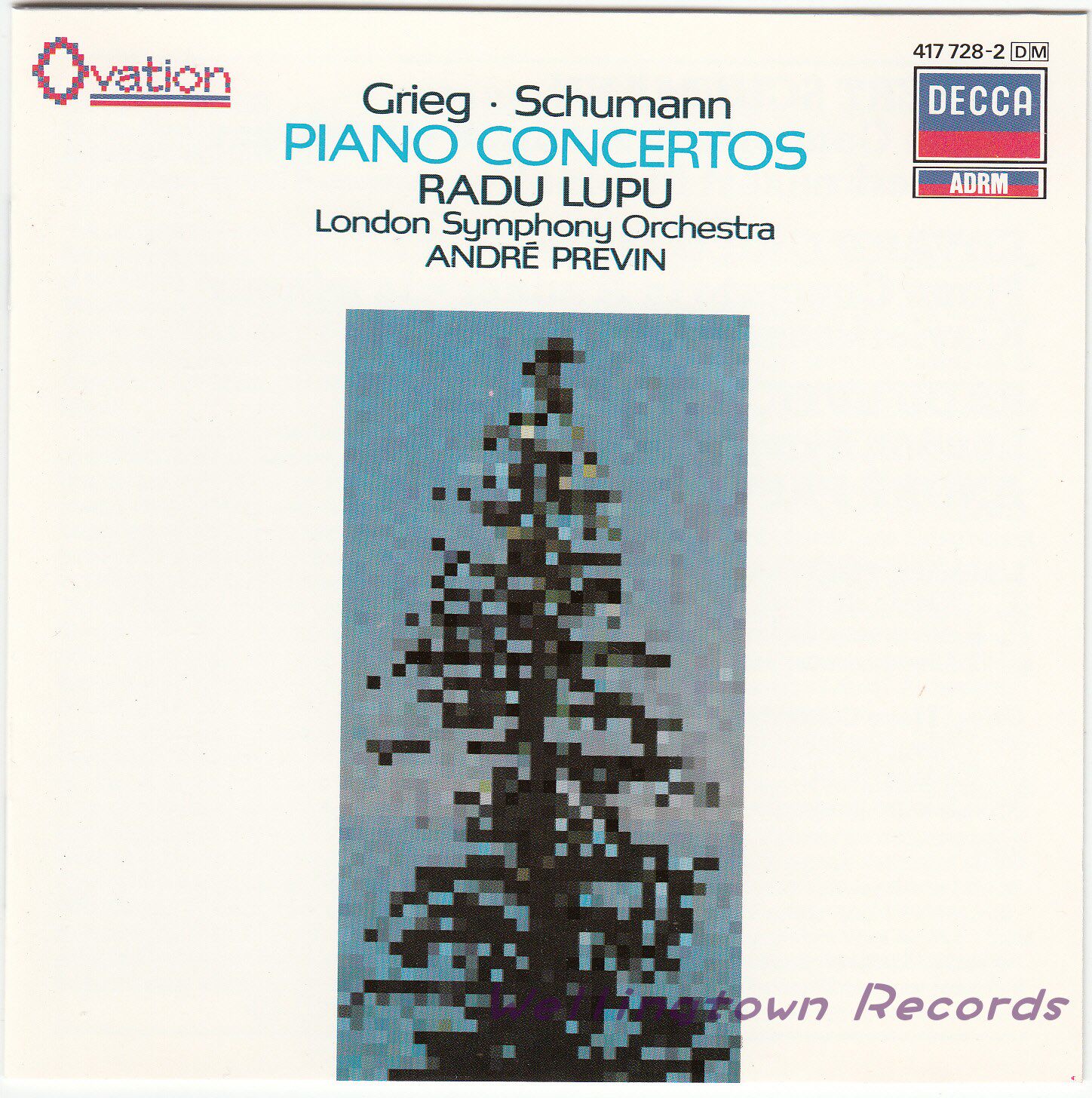 Previn London Symphony Rupp Grieg Schumann Piano Concerto Wilkinson Recording