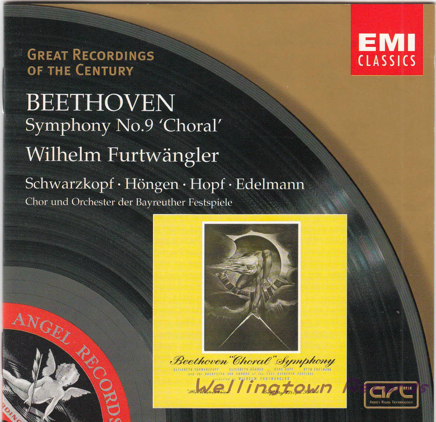 Furtwängler Bayreuth Festival Orchestra Beethoven Ninth Symphony Chorus 1951 edition