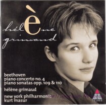 Grimaud Beethoven Piano Concerto No. 4 No. 31 Piano Sonata No. 31