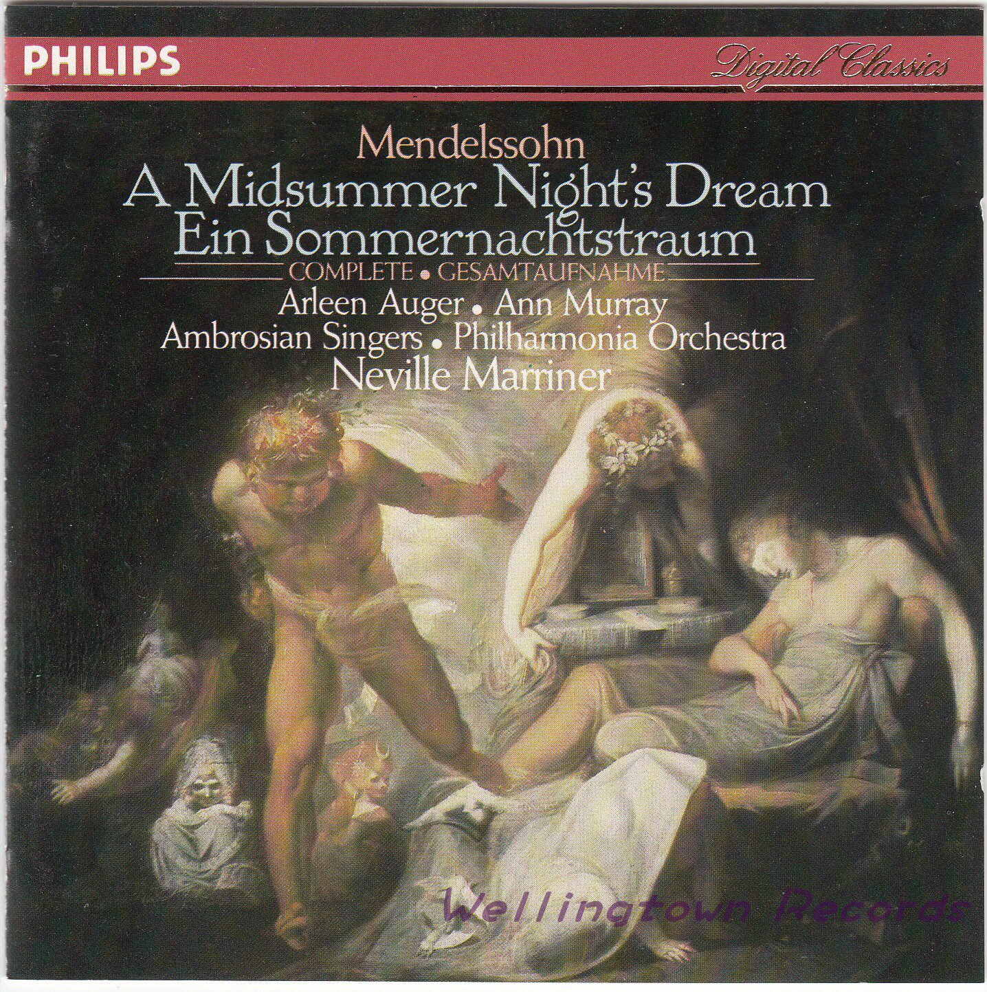 Auger Murray Marina Philharmonic Mendelssohn A Midsummer Night's Dream
