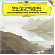Karajan Grieg Belgint Suite Sibelius Peleas and Melisande