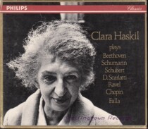Haskill Beethoven Schumann Schubert Scarlatti Ravel Chopin Falla
