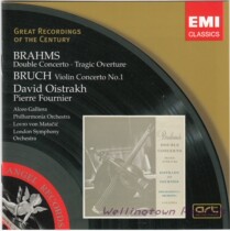 Oistrach Fournier Brahms Double Violin Concerto Bruch Violin Concerto