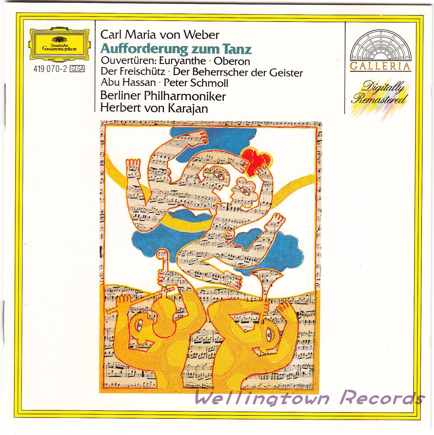 Karajan Berlin Philharmonic Weber Invitational Dance Oberon Freelancer Overture