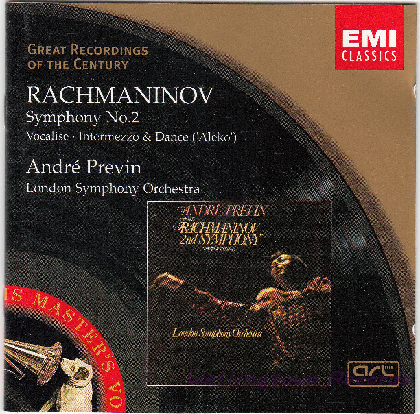 Previn London Symphony Rachmaninoff Symphony No. 2 Aleko