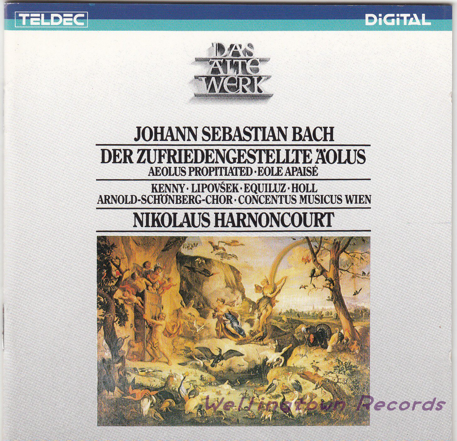 harnoncourt bach secular cantata satisfying aeolos