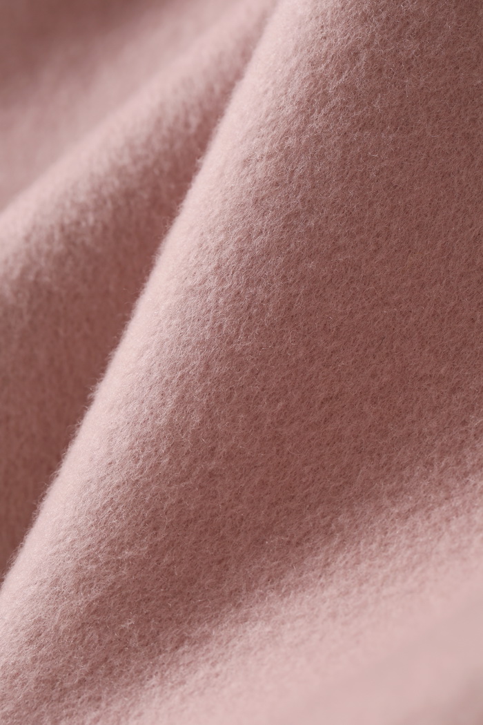 戎 美 [DY0724478] áo len cashmere thắt lưng cashmere cổ điển áo khoác dài hàn quốc