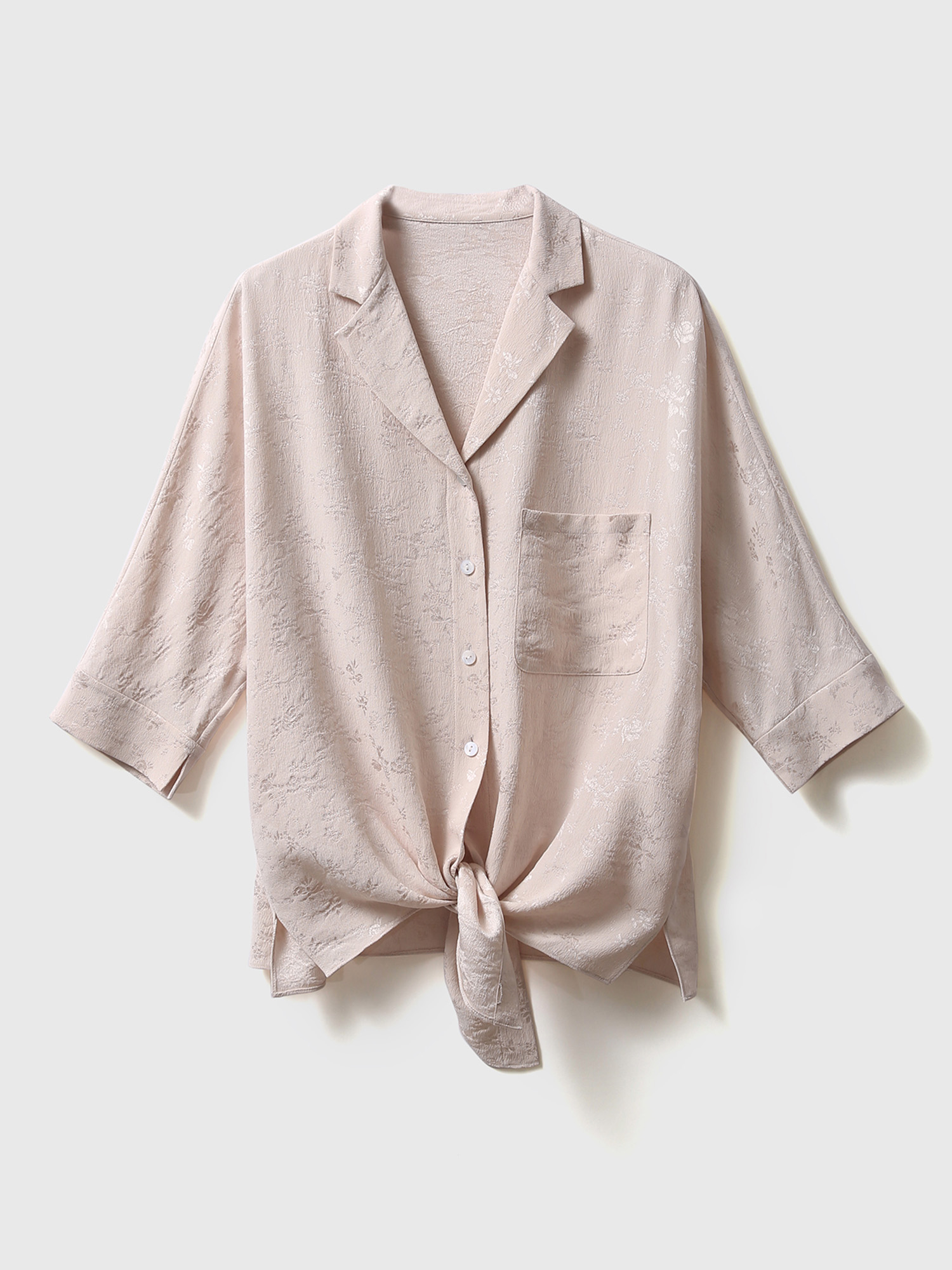 Rongmei imported 22 spring and summer new work Fengshen level heavy silk jacquard shocking