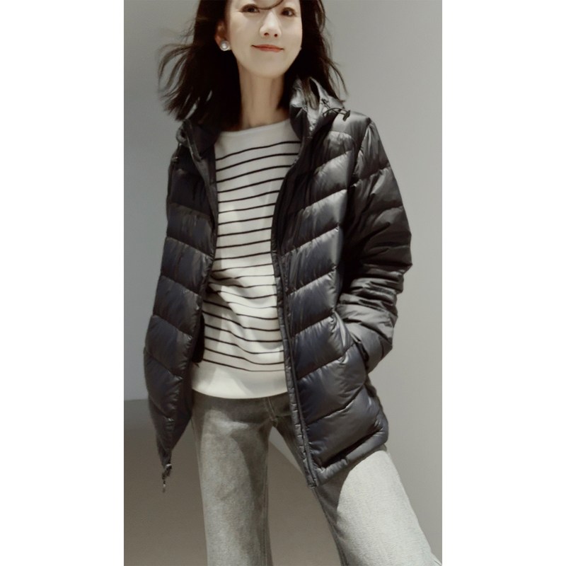Rongmei 26 New Product [Multi-Protection Technical Material/90% down Goose down] Unisex~Ultra-Lightweight/Removable Hood