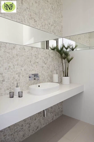 Каменная мозаика Фоновая стена мраморная и низкая лапша пещера Каменная туалет.