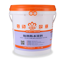 Environmental protection reflective heat insulation waterproof coating color steel tile balcony building roof sky surface repair white spray paint 20KG