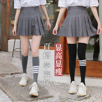 Knee socks children autumn and winter models in Korea TB calf students Japanese stockings high socks stockings stockings ins tide