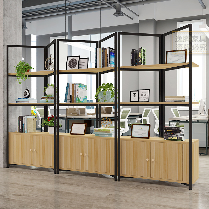Partition rack wrought iron office partition showcase living room dining room decoration frame screen porch multi-layer rack