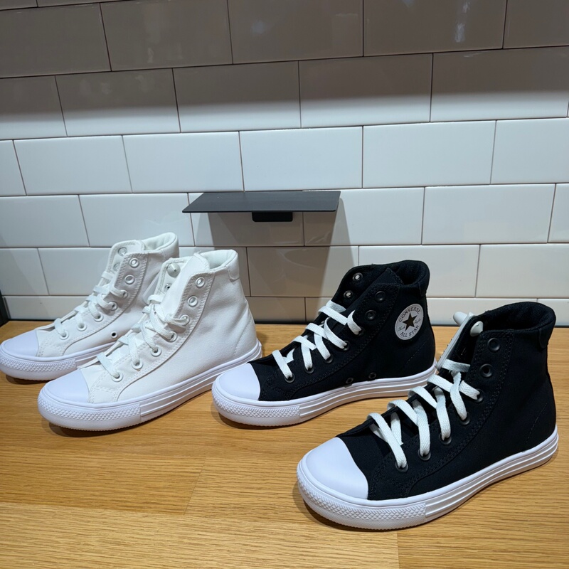 Converse All Star Solid Color High-Top Breathable Casual Shoes for Men and Women, Canvas Shoes A19299C
